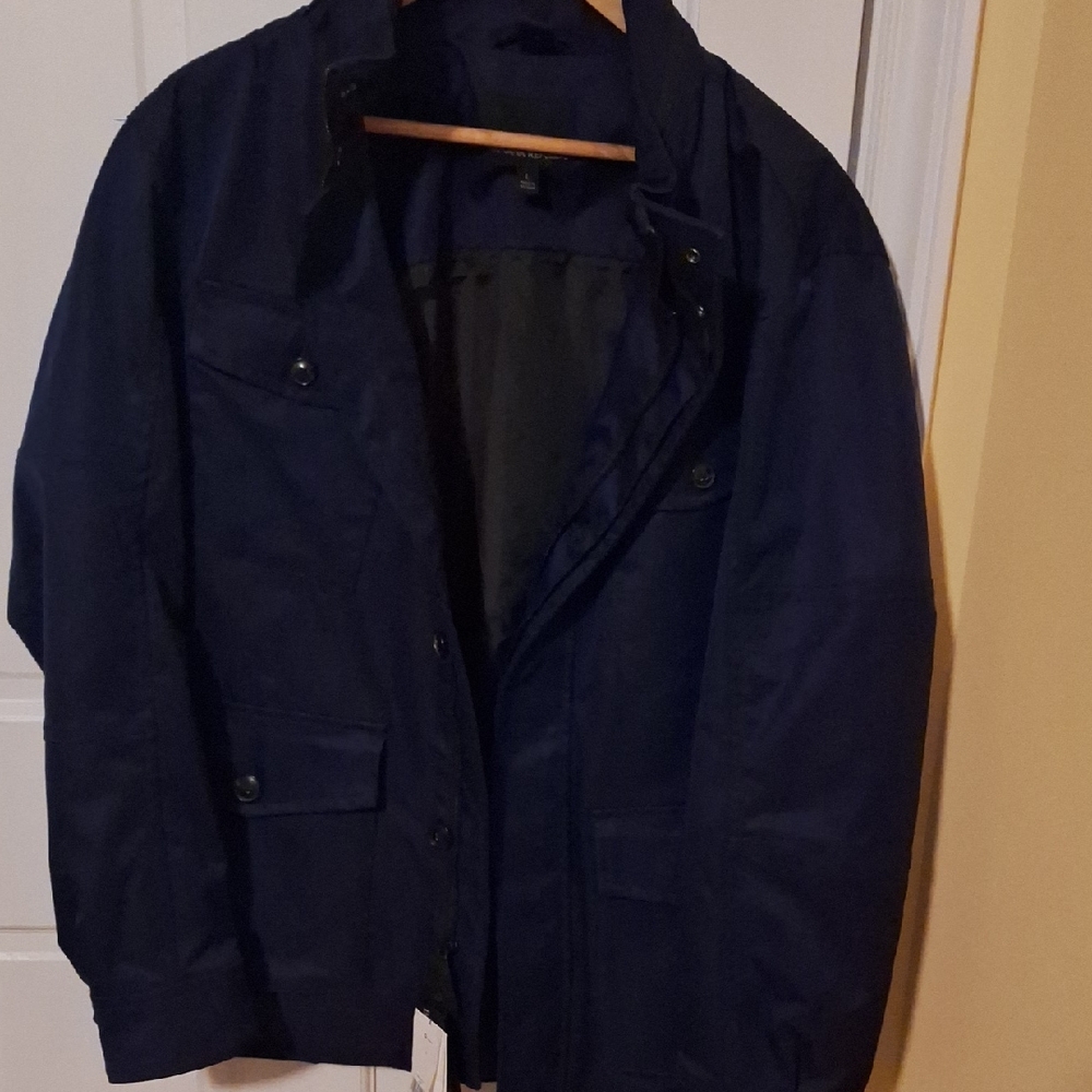 Banana Republic Dark Blue Utility Jacket